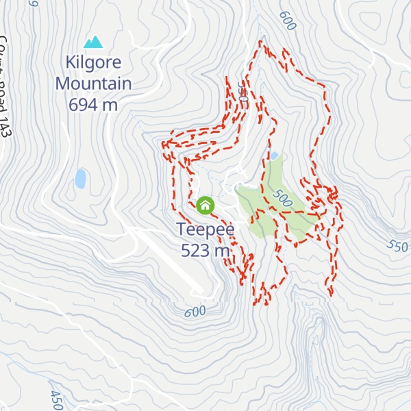 Map of Teepee