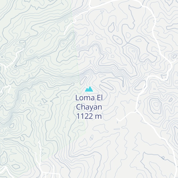 Map of Loma El Chayan