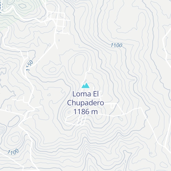 Map of Loma El Chupadero