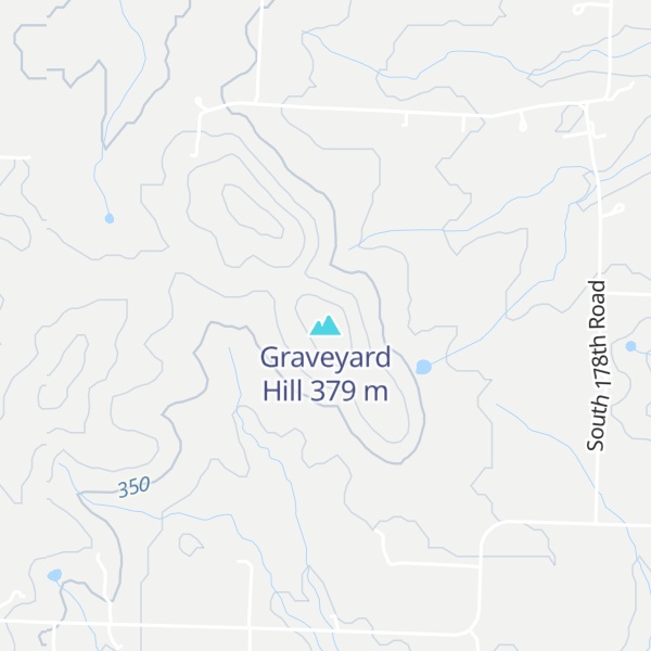 Map of Graveyard Hill