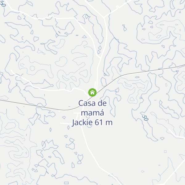 Map of Casa de mamá Jackie