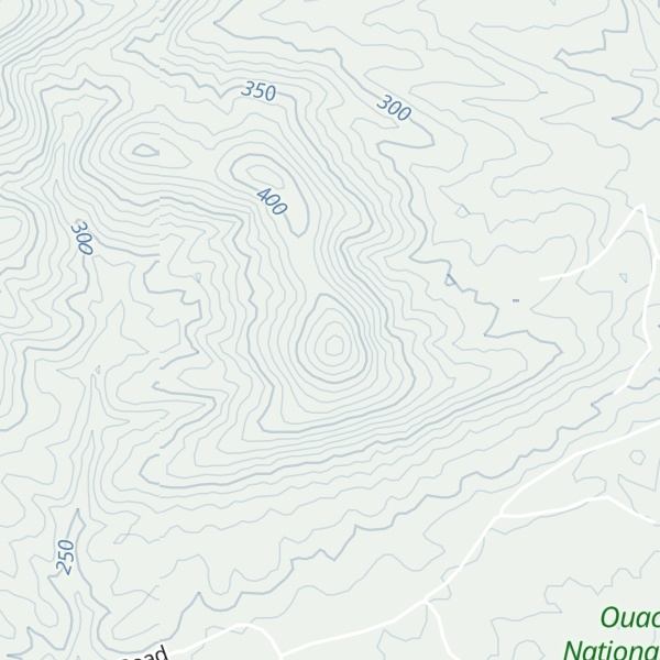 Map of Round Mountain