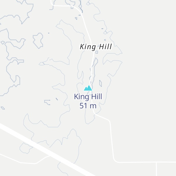 Map of King Hill