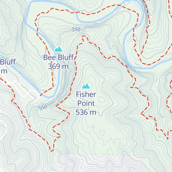 Map of Fisher Point