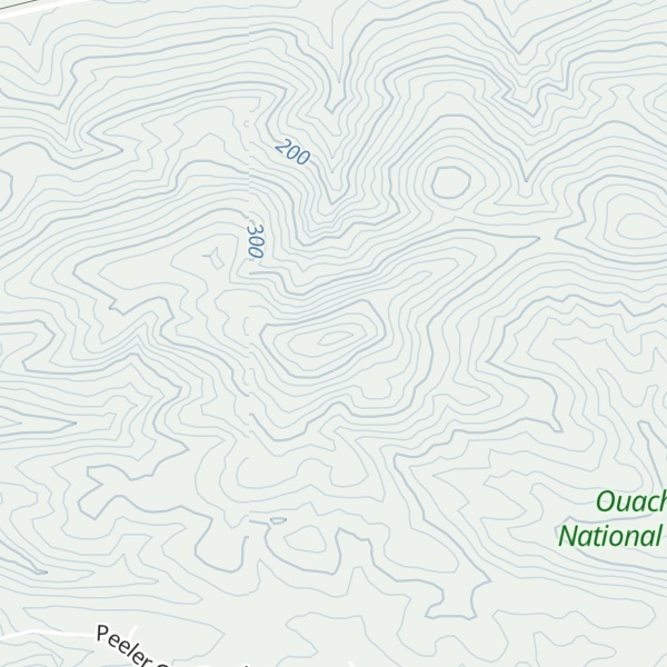 Map of Bunker Hill