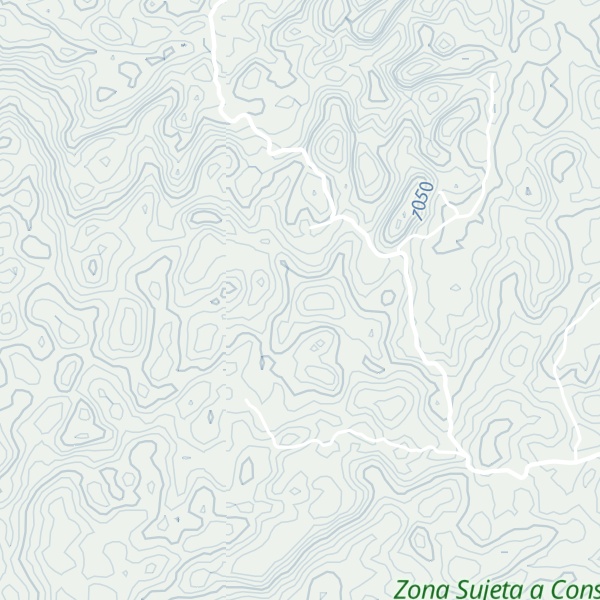 Map of Cerro El Mirador