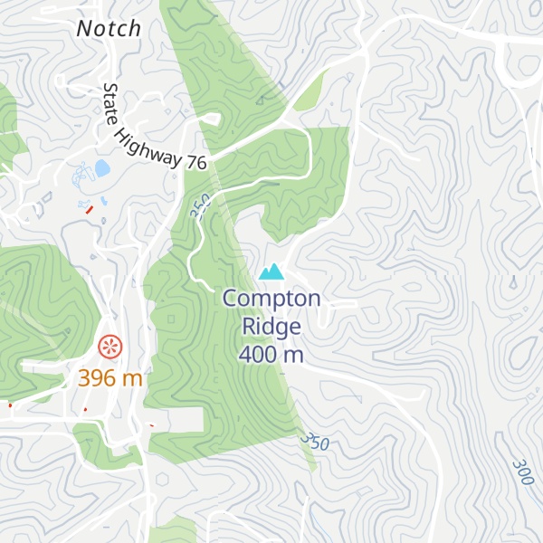 Map of Compton Ridge
