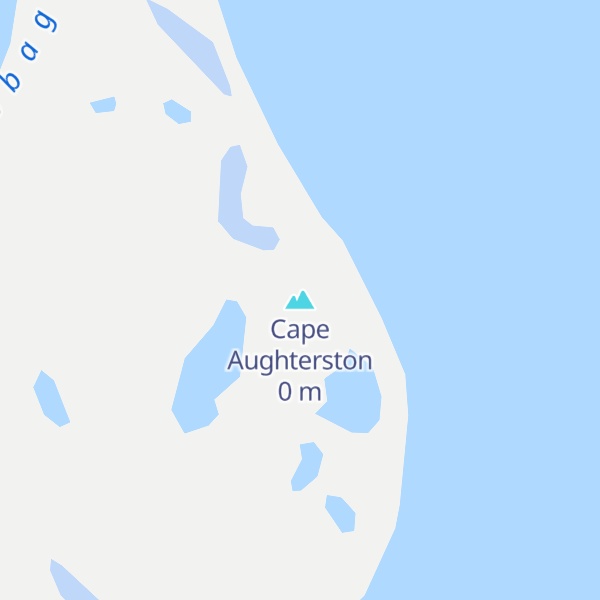 Map of Cape Aughterston