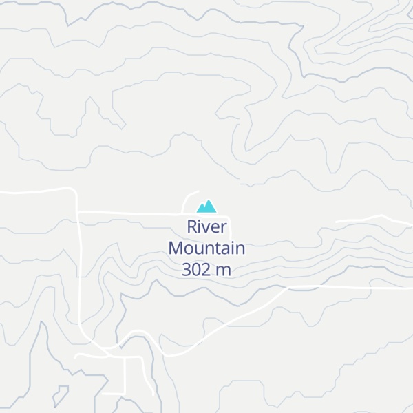 Map of River Mountain