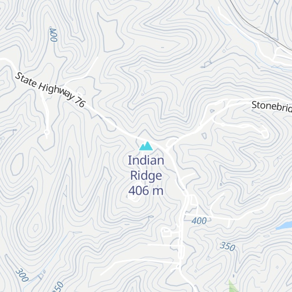 Map of Indian Ridge