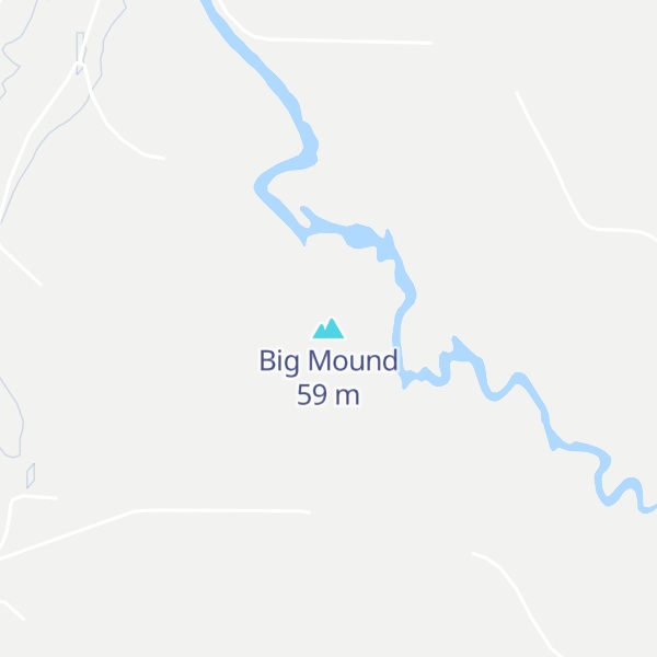 Map of Big Mound