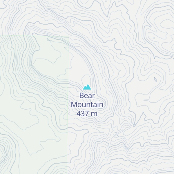 Map of Bear Mountain