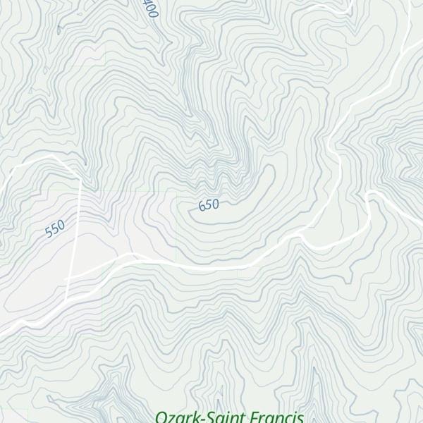 Map of Woods Mountain