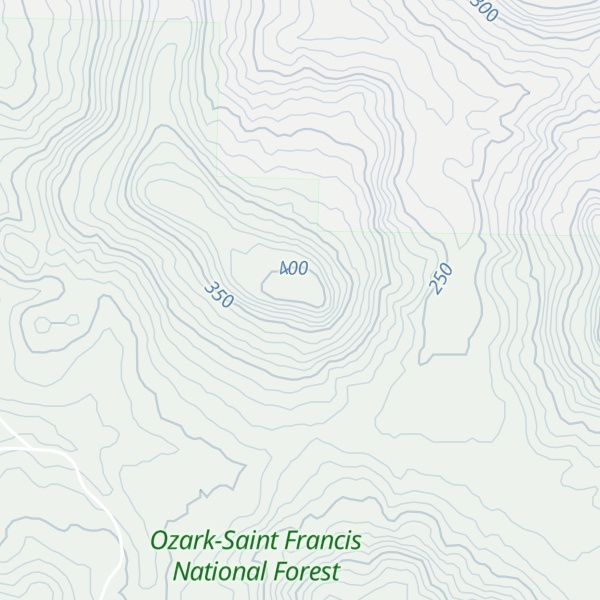 Map of Moore Mountain