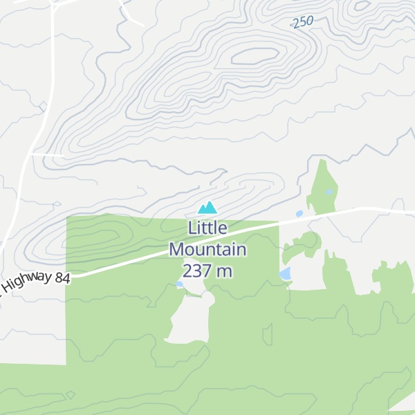 Map of Little Mountain