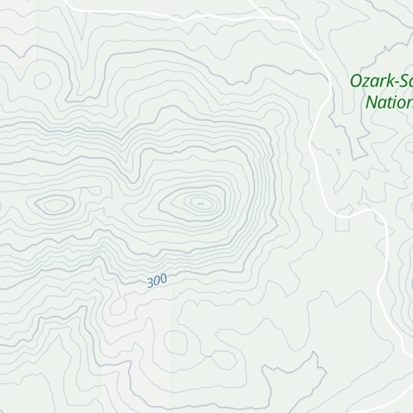 Map of Carter Mountain
