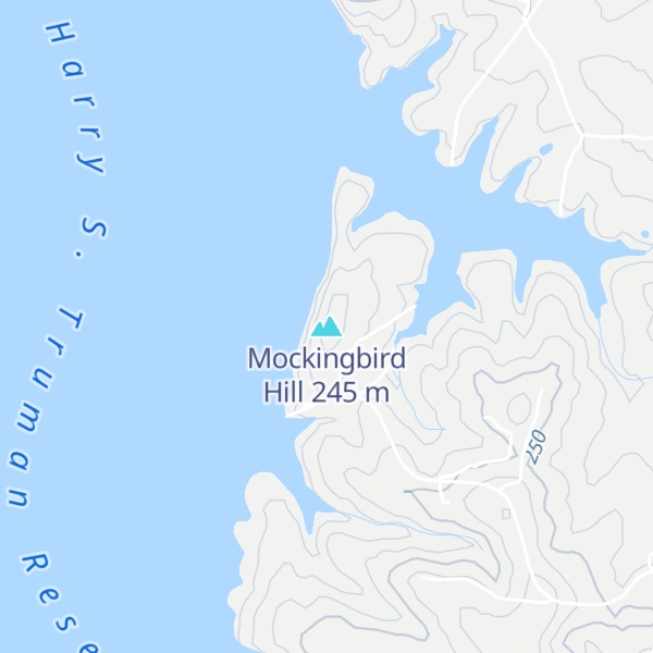 Map of Mockingbird Hill