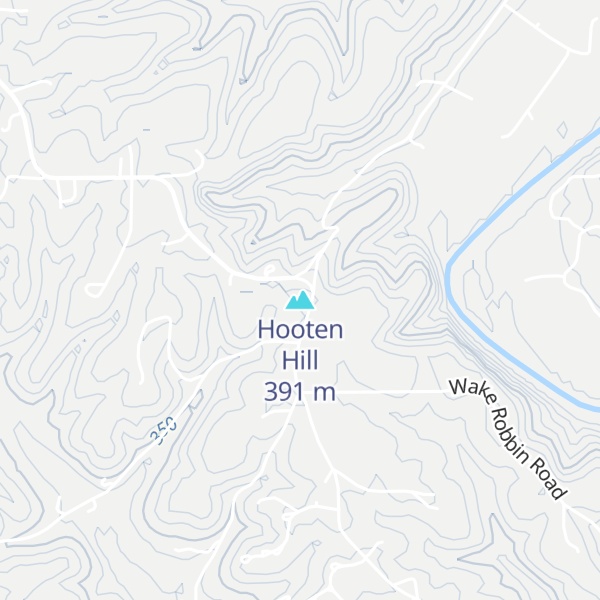 Map of Hooten Hill