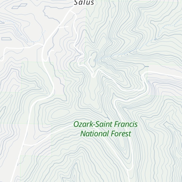 Map of Horsewater Ridge