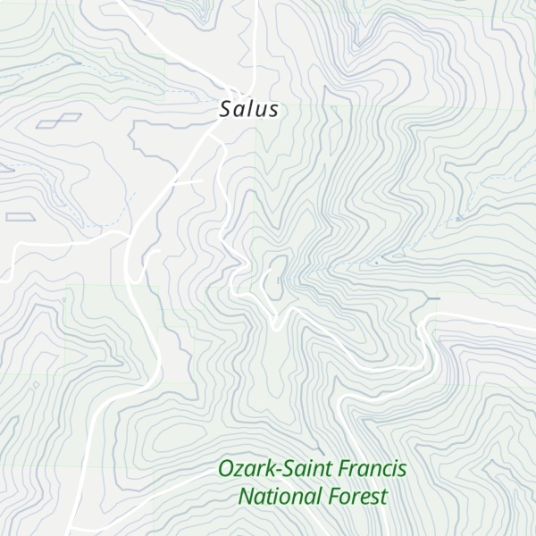 Map of Devils Knob