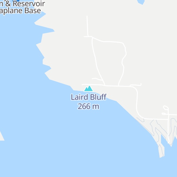 Map of Laird Bluff