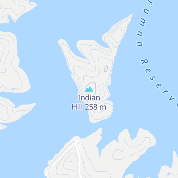 Map of Indian Hill