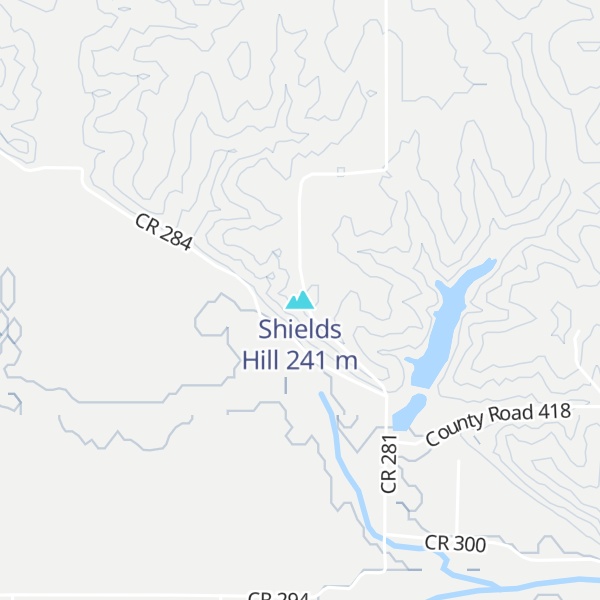 Map of Shields Hill