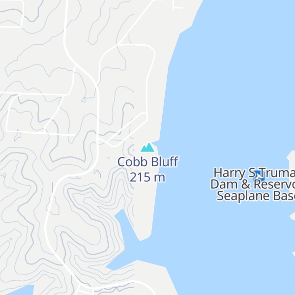 Map of Cobb Bluff