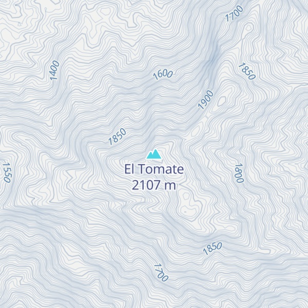 Map of El Tomate