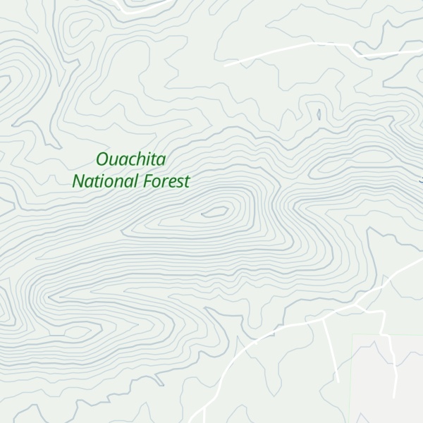 Map of Pigeon Roost Mountain
