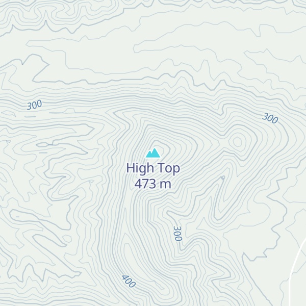 Map of High Top