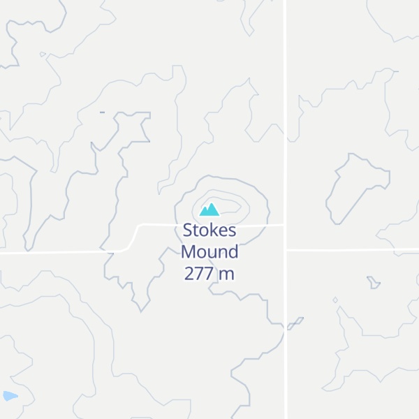 Map of Stokes Mound