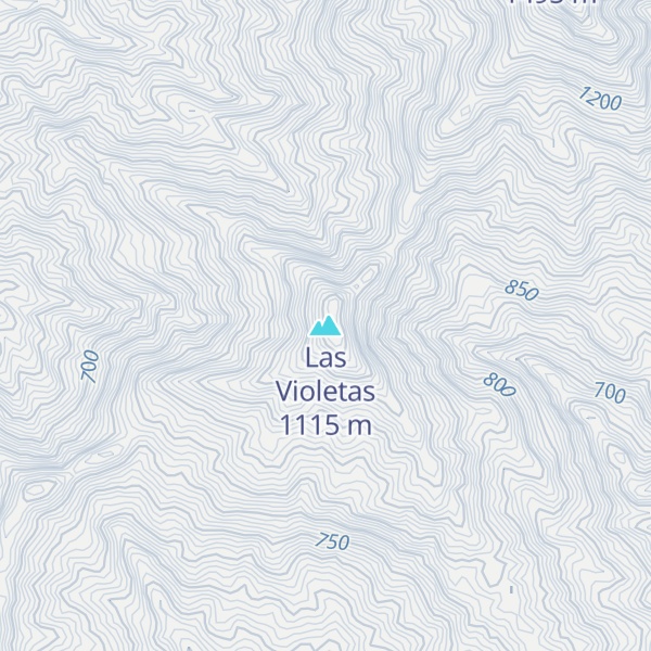 Map of Las Violetas