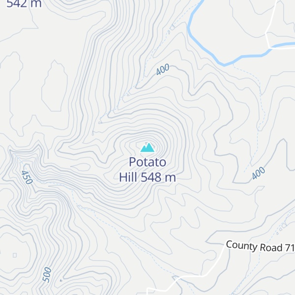 Map of Potato Hill