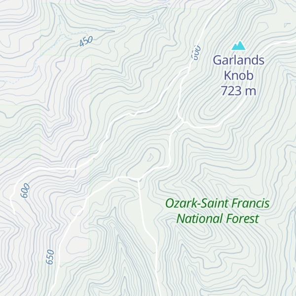 Map of Napoleon Knob