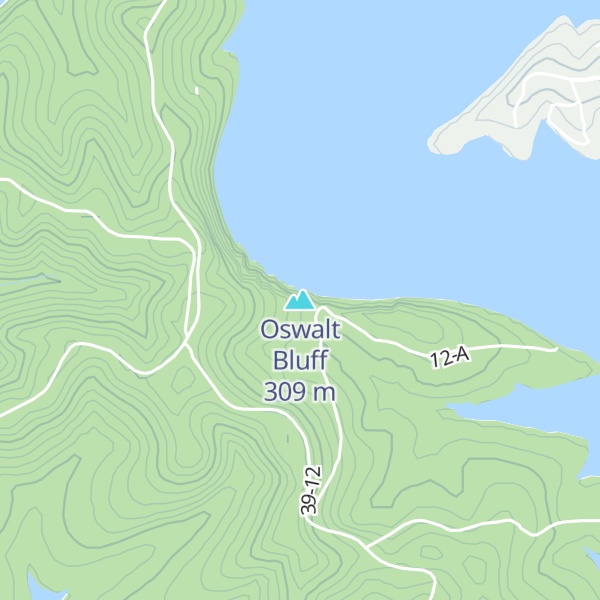 Map of Oswalt Bluff