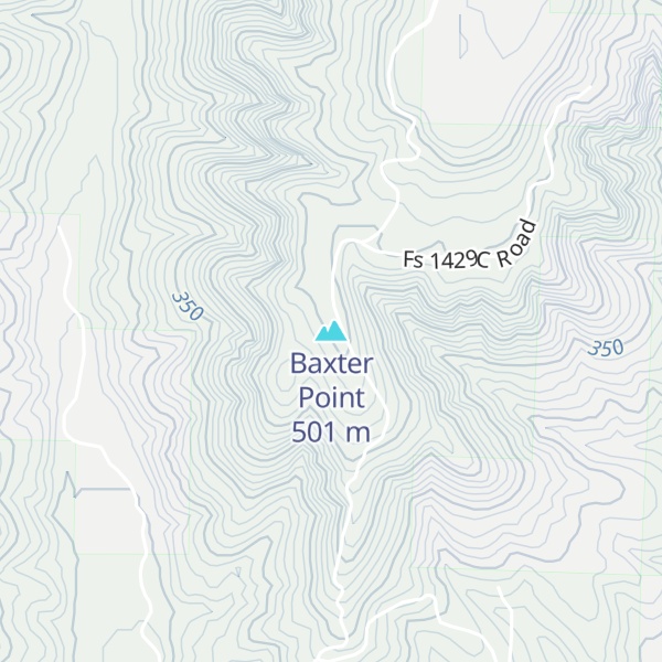 Map of Baxter Point