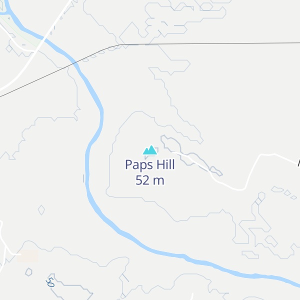 Map of Paps Hill