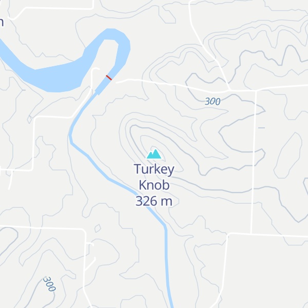 Map of Turkey Knob