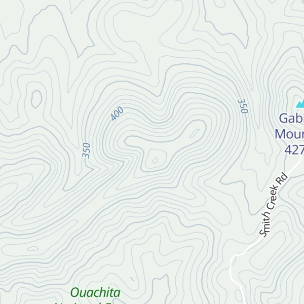 Map of Lone Pine Mountain