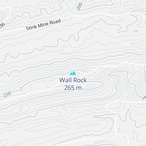 Map of Wall Rock