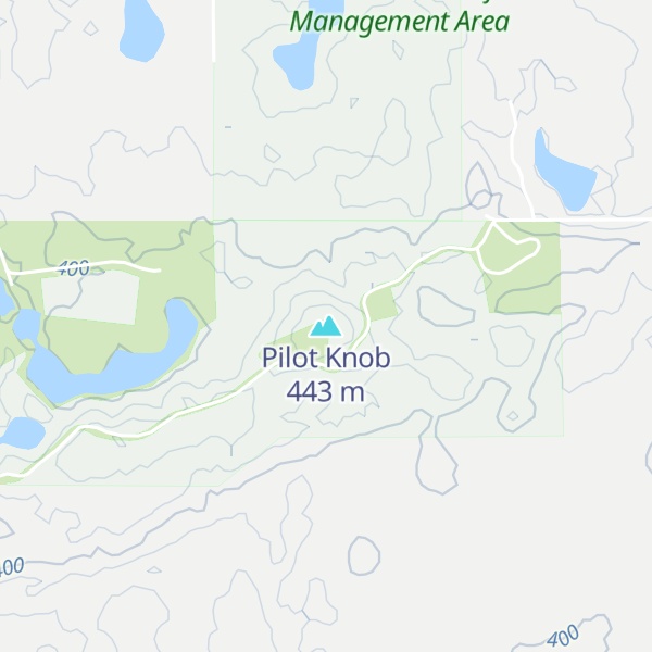 Map of Pilot Knob