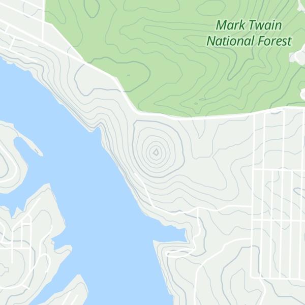 Map of Shell Knob