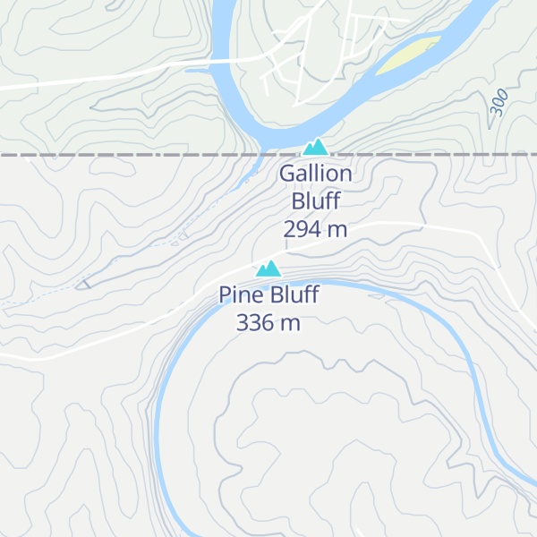 Map of Pine Bluff