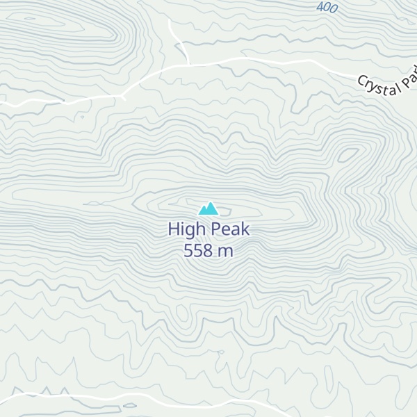 Map of High Peak