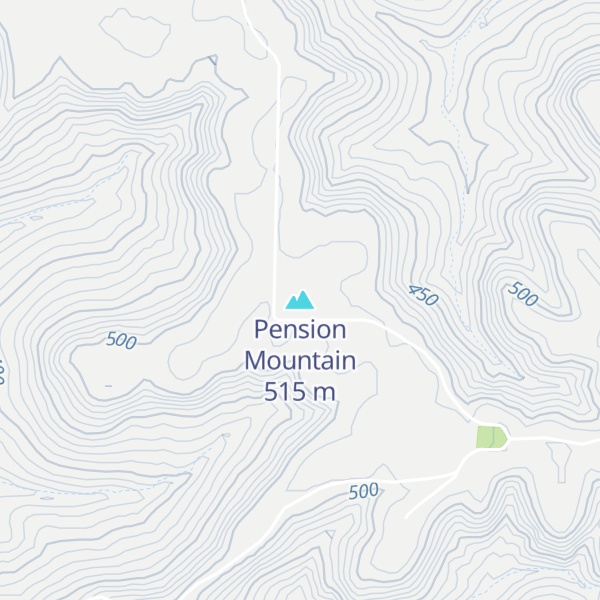 Map of Pension Mountain