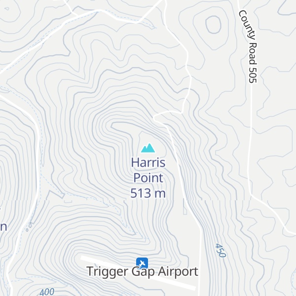 Map of Harris Point