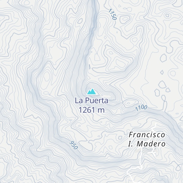 Map of La Puerta