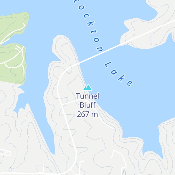 Map of Tunnel Bluff