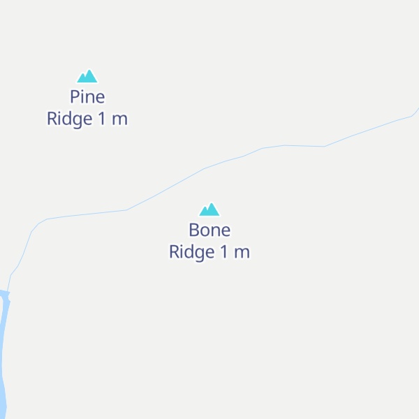 Map of Bone Ridge